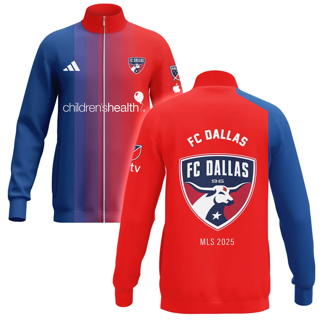 Soccer Stand Collar Jacket MLS 2025 For Fans Sport HVN1096FCD062825SCJ