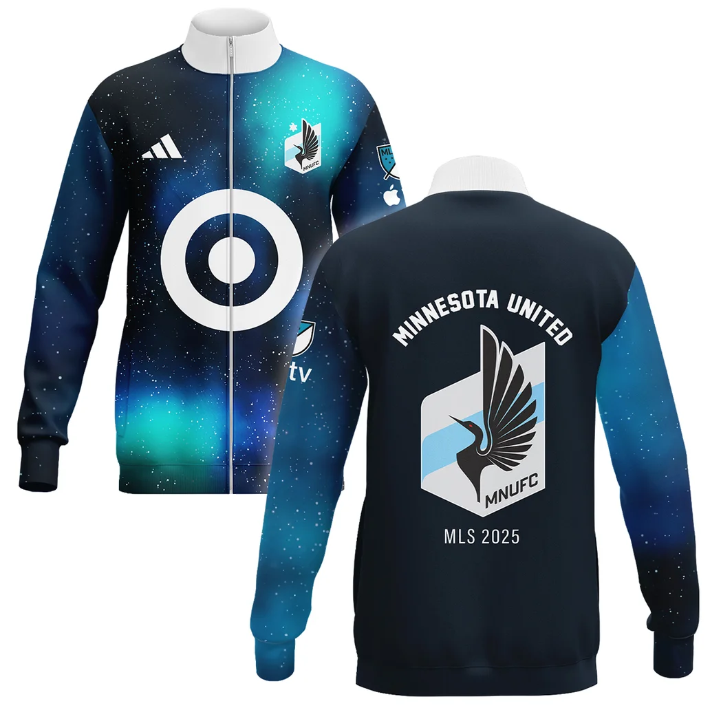 Soccer Stand Collar Jacket MLS 2025 For Fans Sport HVN1096MU062825SCJ