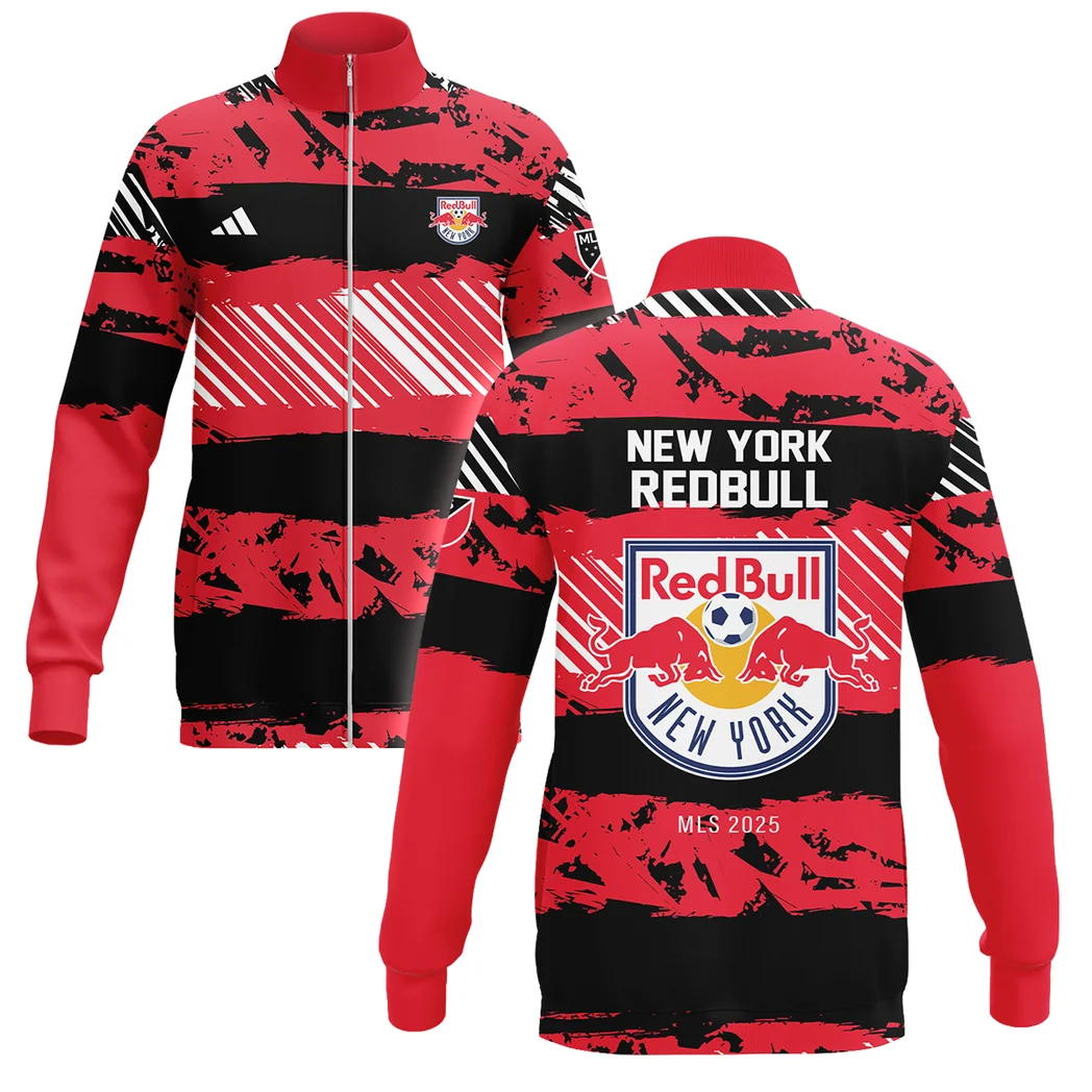 Soccer Stand Collar Jacket MLS 2025 For Fans Sport HVN1097NYR062825SCJ