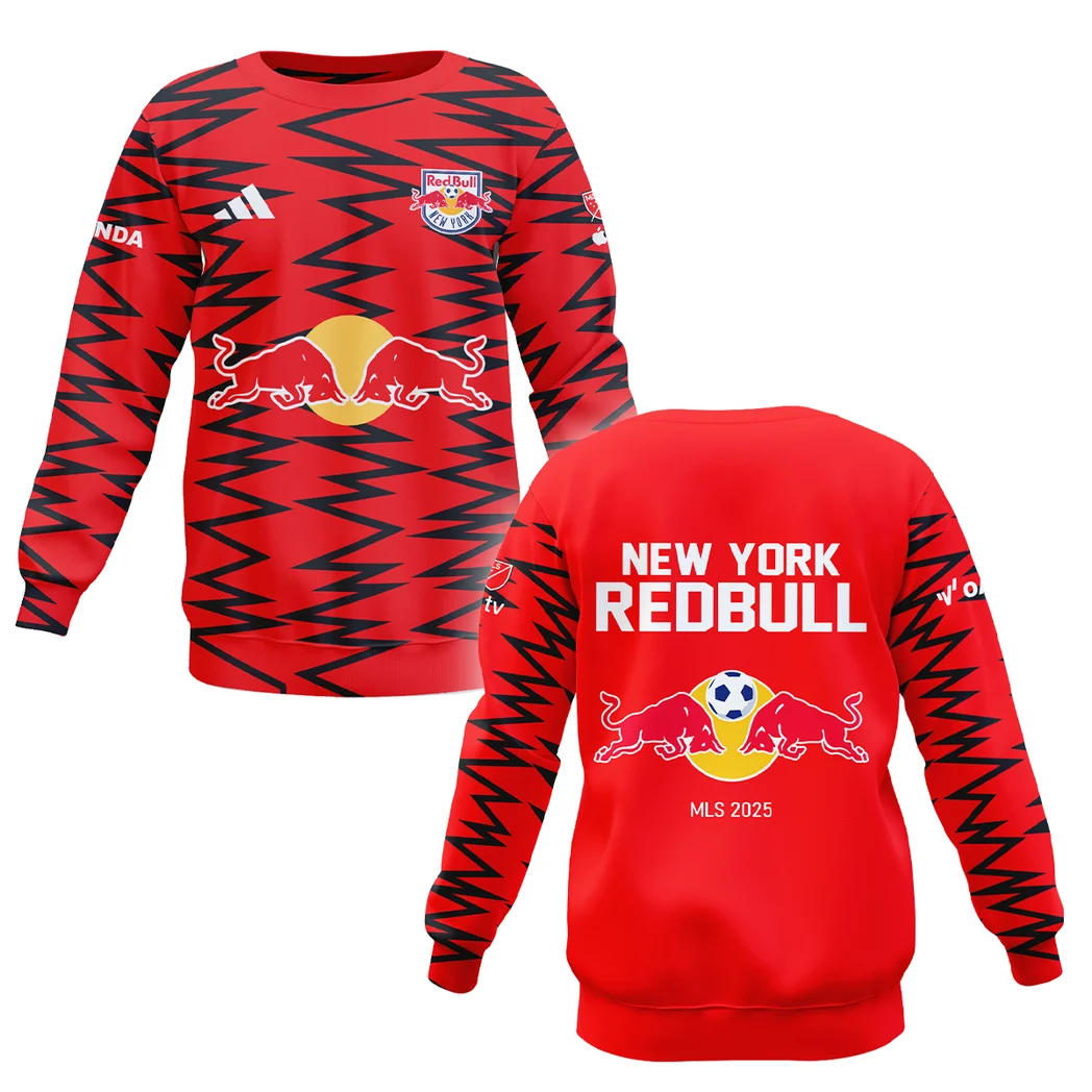 Soccer Sweatshirt MLS 2025 For Fans Sport HVN1056NYR061025SW