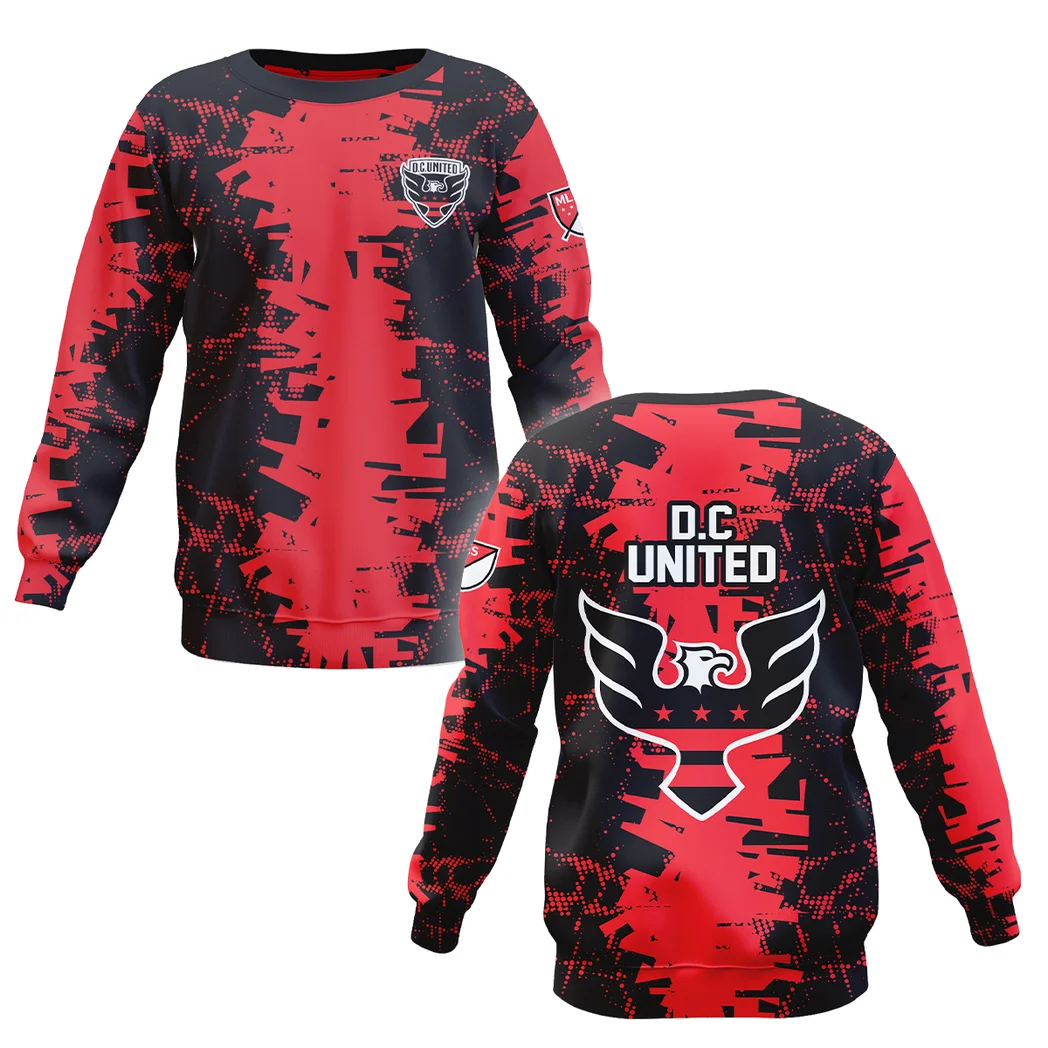 Soccer Sweatshirt MLS 2025 For Fans Sport HVN1066DCU061625SW