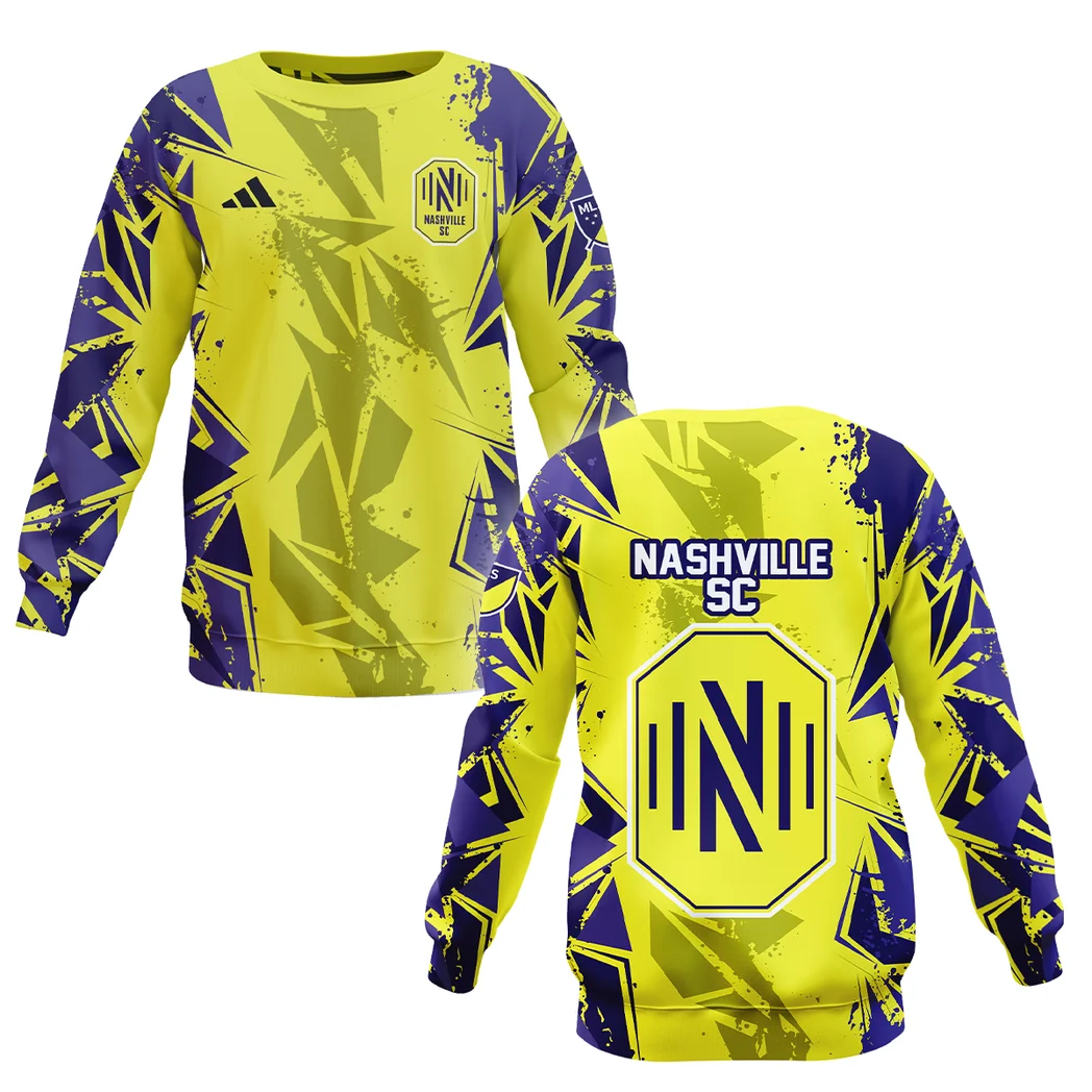 Soccer Sweatshirt MLS 2025 For Fans Sport HVN1068NSC061725SW