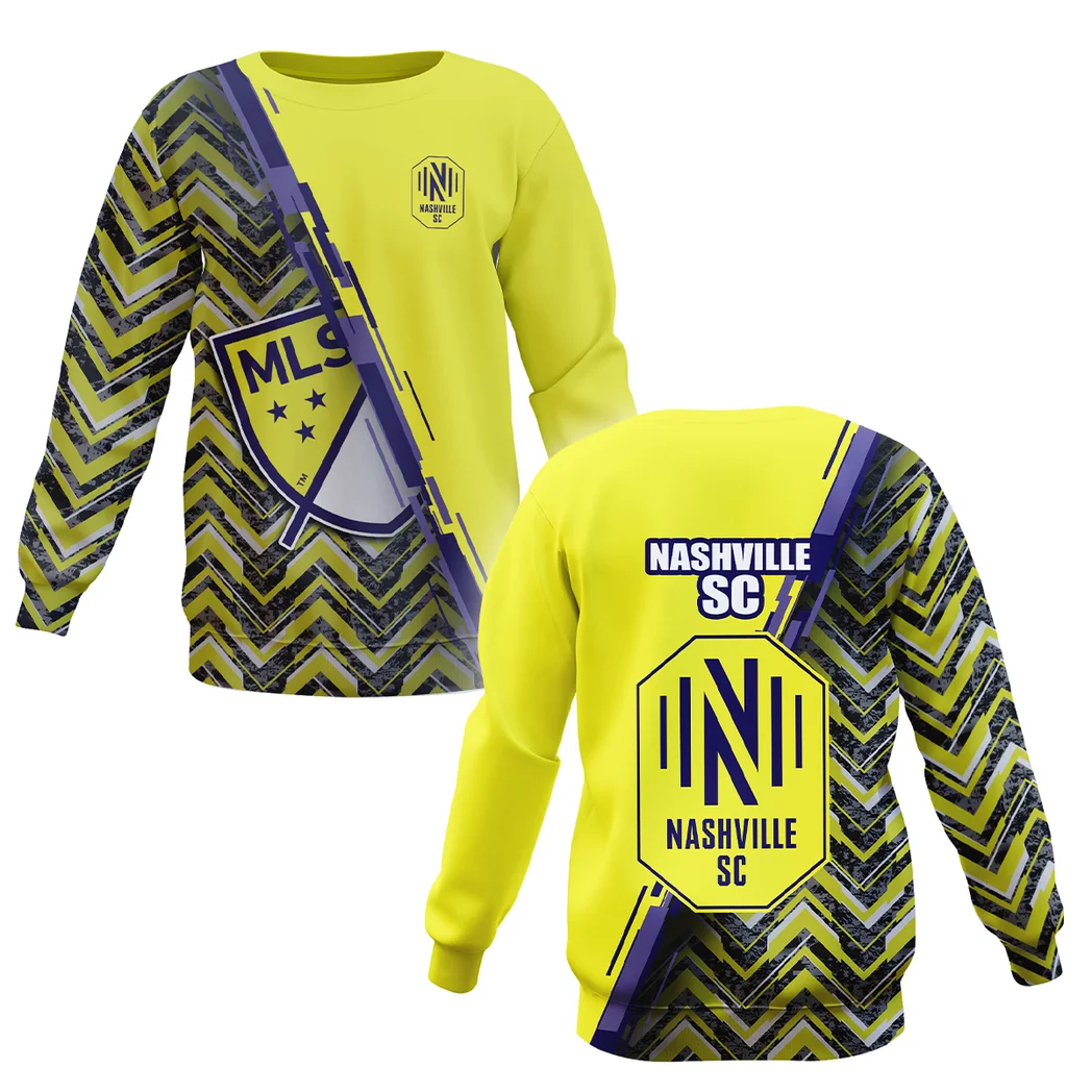 Soccer Sweatshirt MLS 2025 For Fans Sport HVN1081NSC062125SW