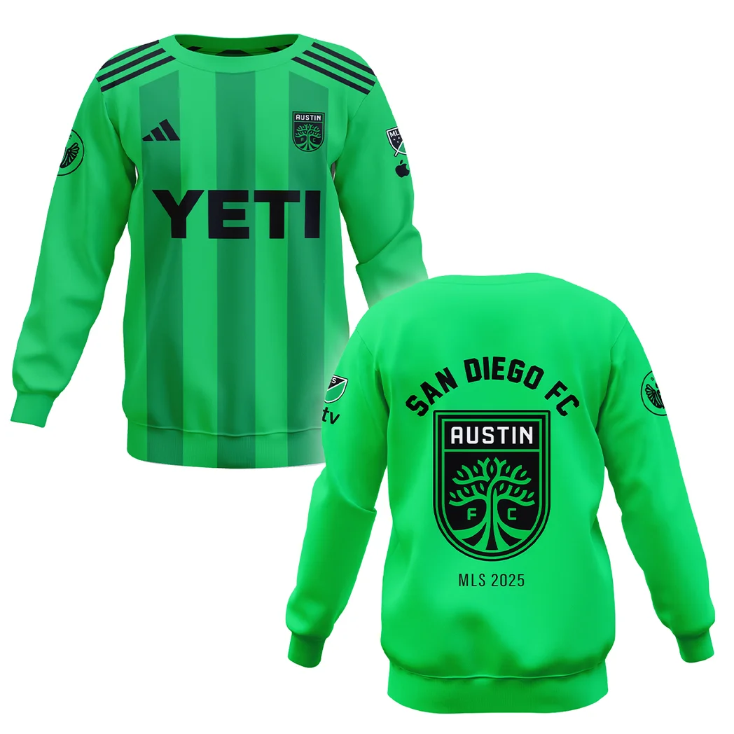 Soccer Sweatshirt MLS 2025 For Fans Sport HVN1096AFC062825SW