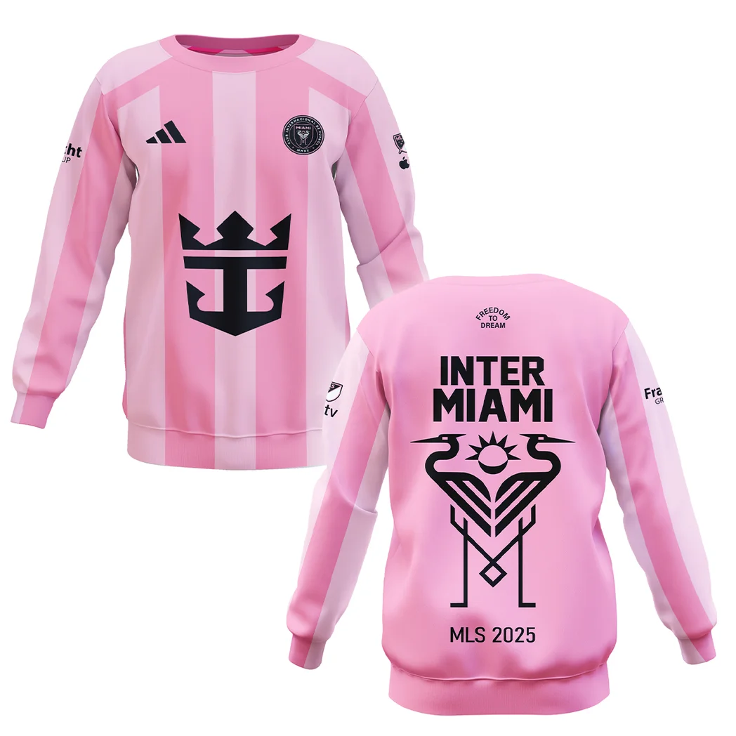 Soccer Sweatshirt MLS 2025 For Fans Sport HVN1096IM062825SW