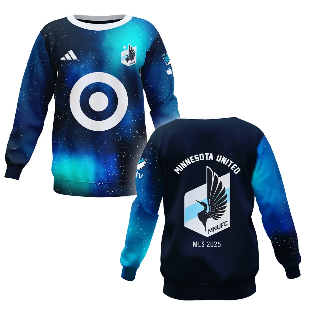 Soccer Sweatshirt MLS 2025 For Fans Sport HVN1096MU062825SW