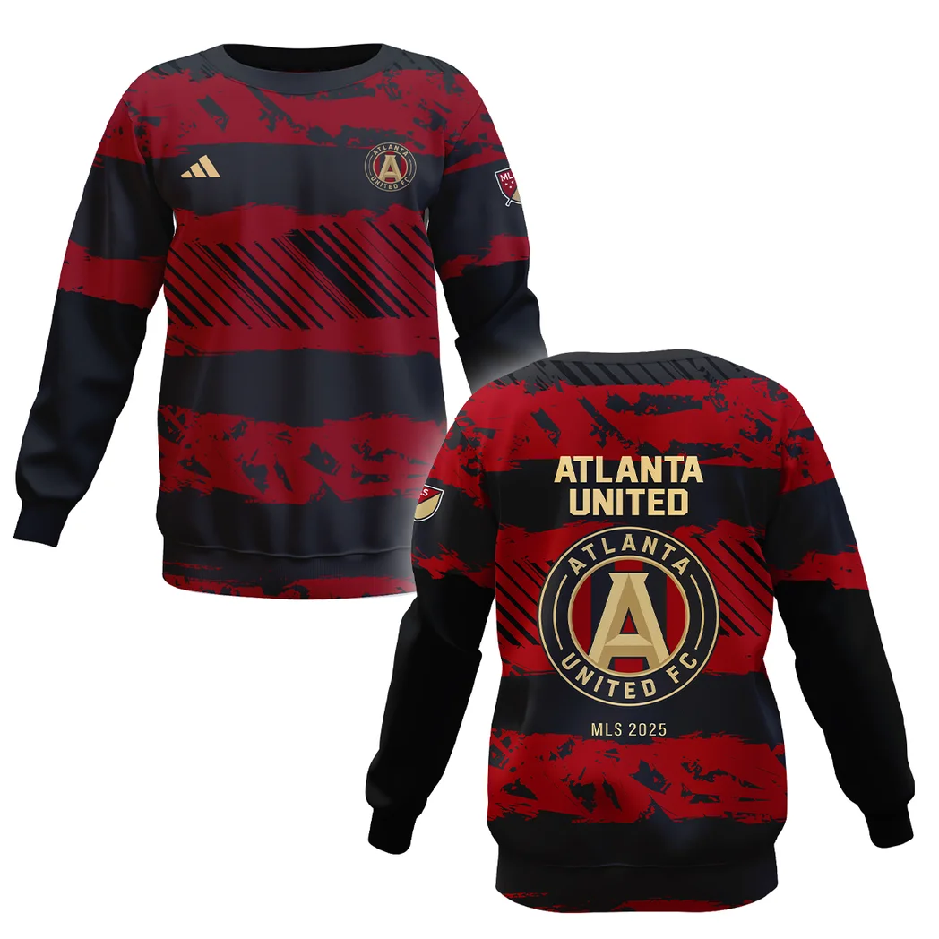 Soccer Sweatshirt MLS 2025 For Fans Sport HVN1097AU062825SW