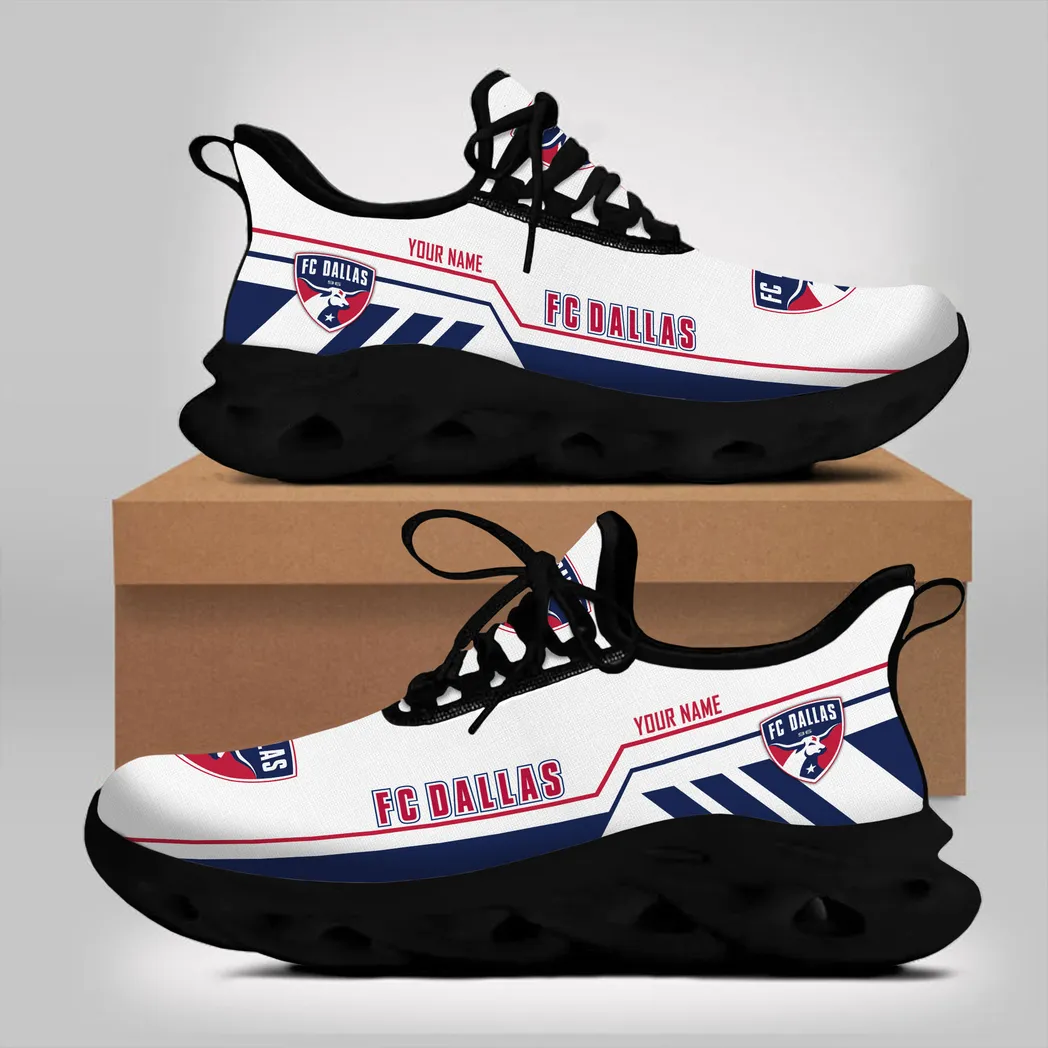 Soccer Team Max Soul Shoes, Exclusive Logo Sneakers For Fans PTS000MLS082025FCD1 - Black