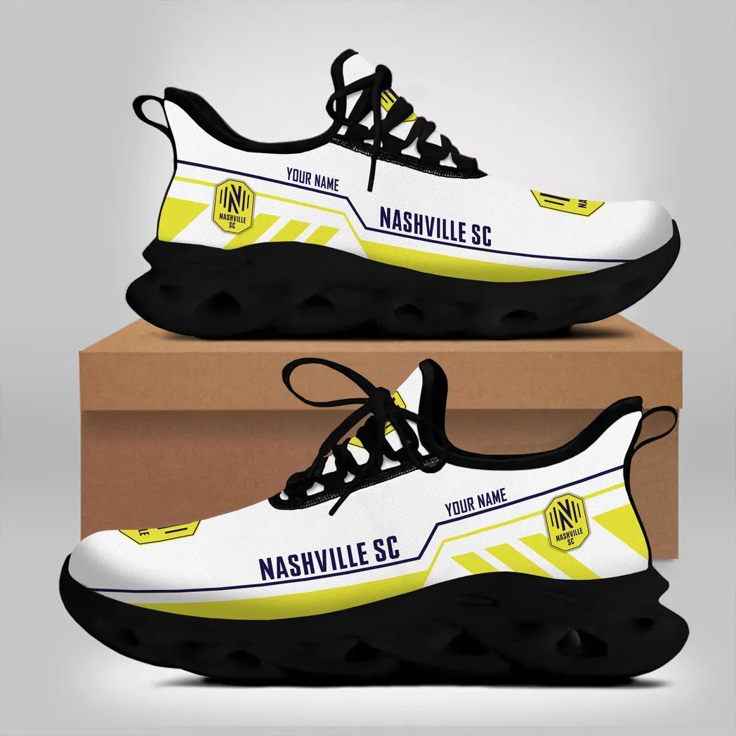 Soccer Team Max Soul Shoes, Exclusive Logo Sneakers For Fans PTS000MLS082025NSC1 - Black