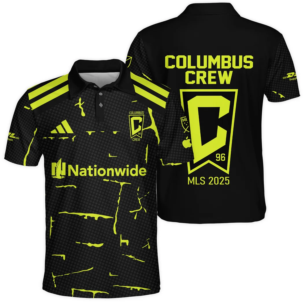 Soccer Team Polo Shirt MLS 2025 For Sport Fans HVN1056CC061025POS