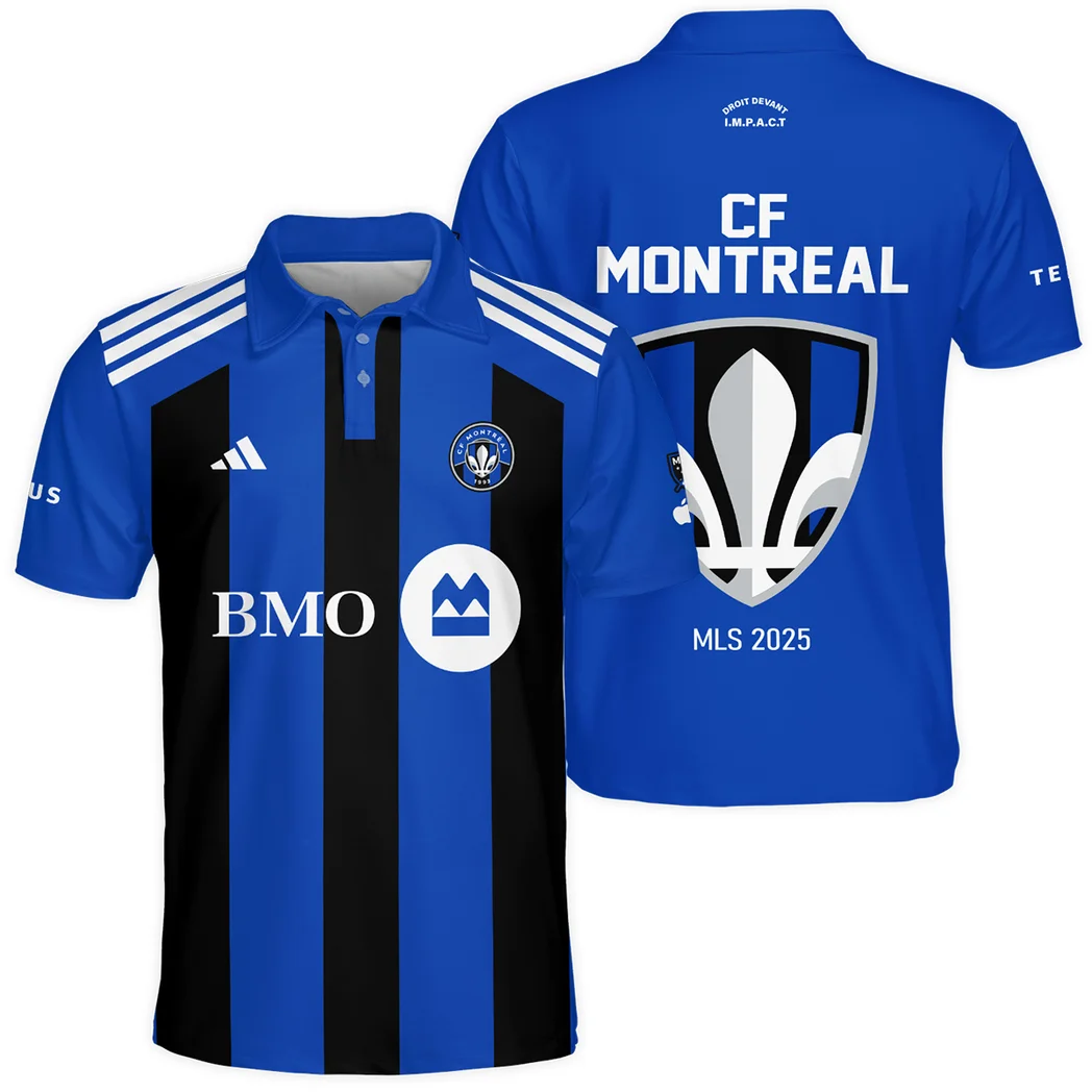 Soccer Team Polo Shirt MLS 2025 For Sport Fans HVN1056MFC061025POS