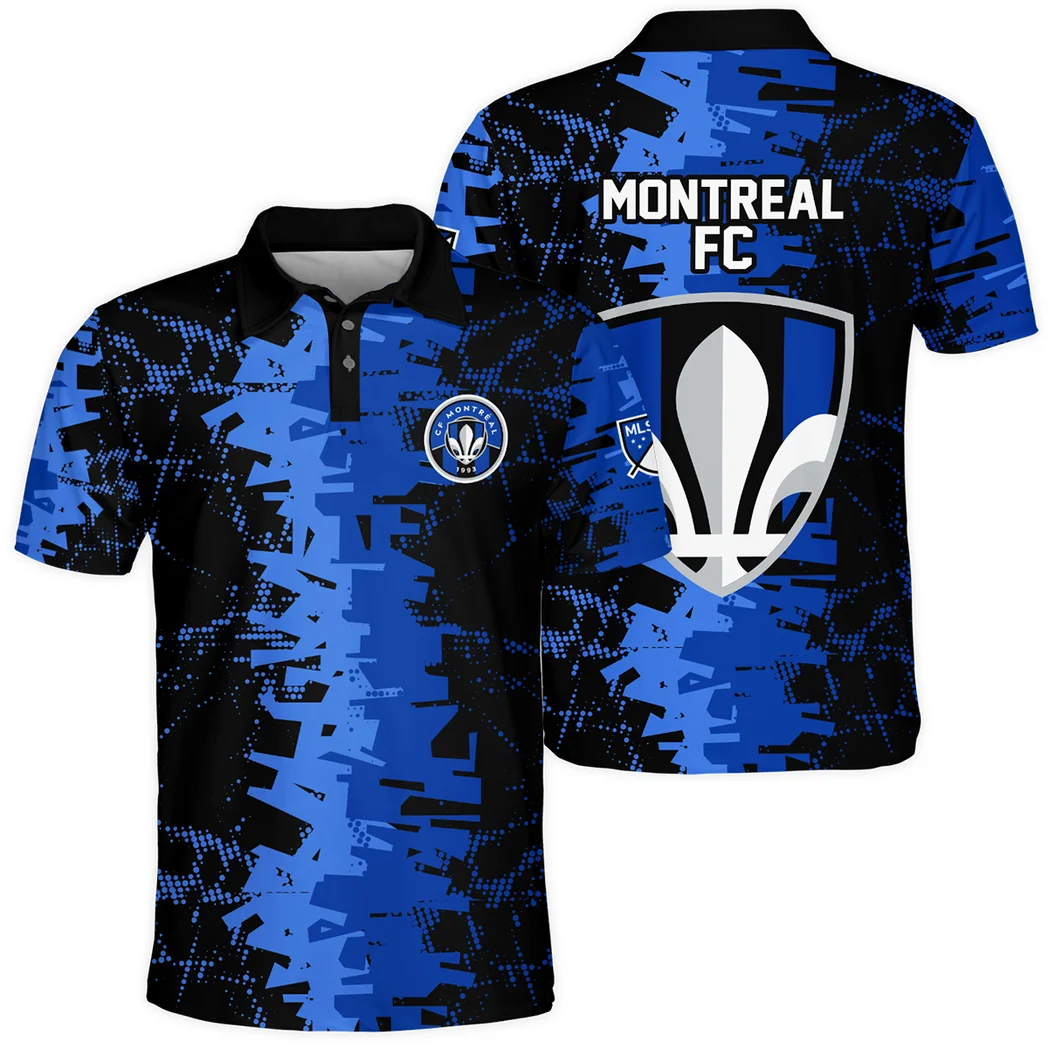 Soccer Team Polo Shirt MLS 2025 For Sport Fans HVN1066MFC061625POS