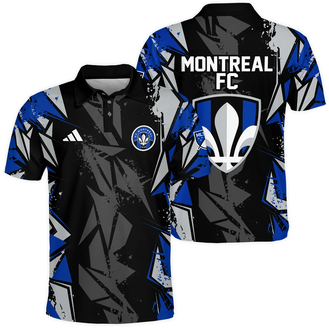 Soccer Team Polo Shirt MLS 2025 For Sport Fans HVN1068MFC061725POS