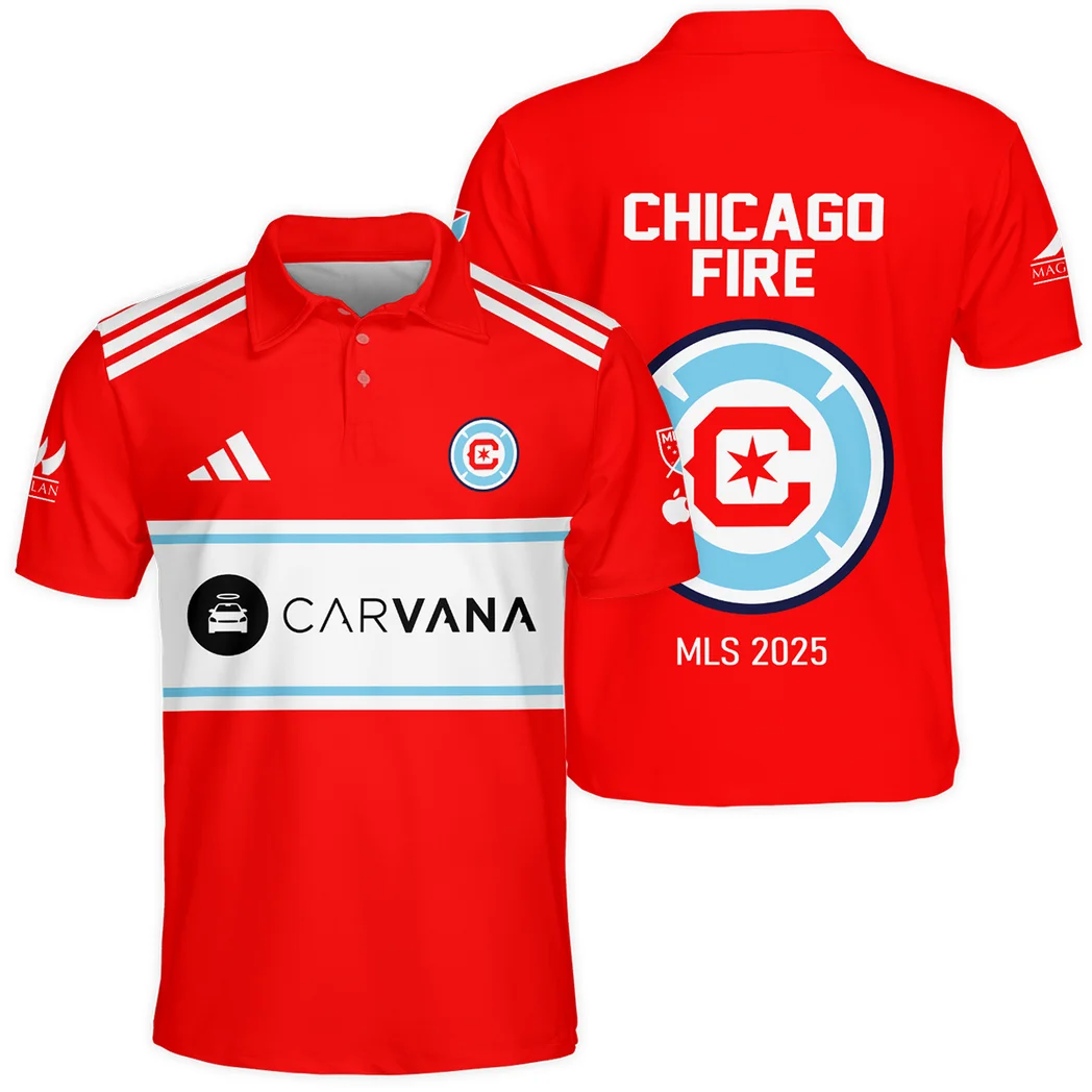 Soccer Team Polo Shirt MLS 2025 For Sport Fans HVN1096CF062825POS