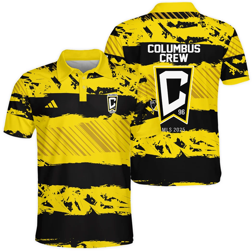 Soccer Team Polo Shirt MLS 2025 For Sport Fans HVN1097CC062825POS