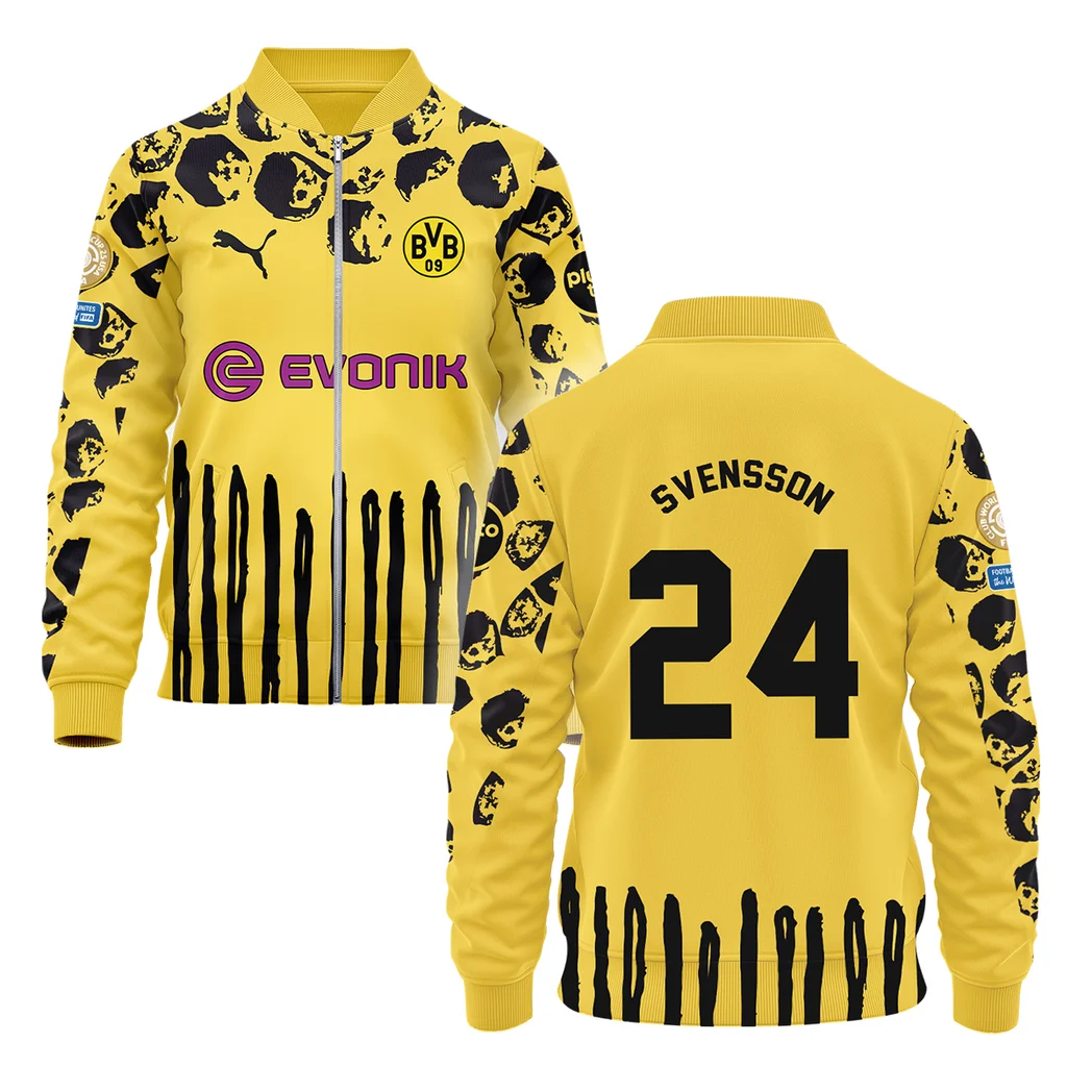 Sport Bomber Jacket  For Fan Football HVN1101DS070125BOB