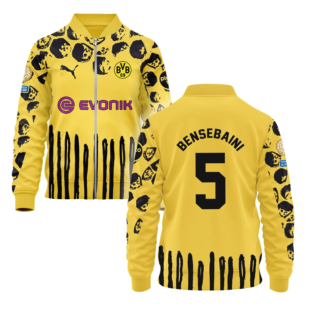Sport Bomber Jacket  For Fan Football HVN1101RB070125BOB