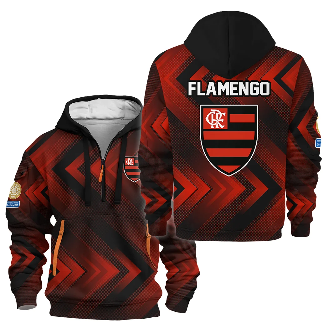 Sport Hoodie Half Zipper Club WC 2025 For Fan Sport HVN1064FL061425HODZ