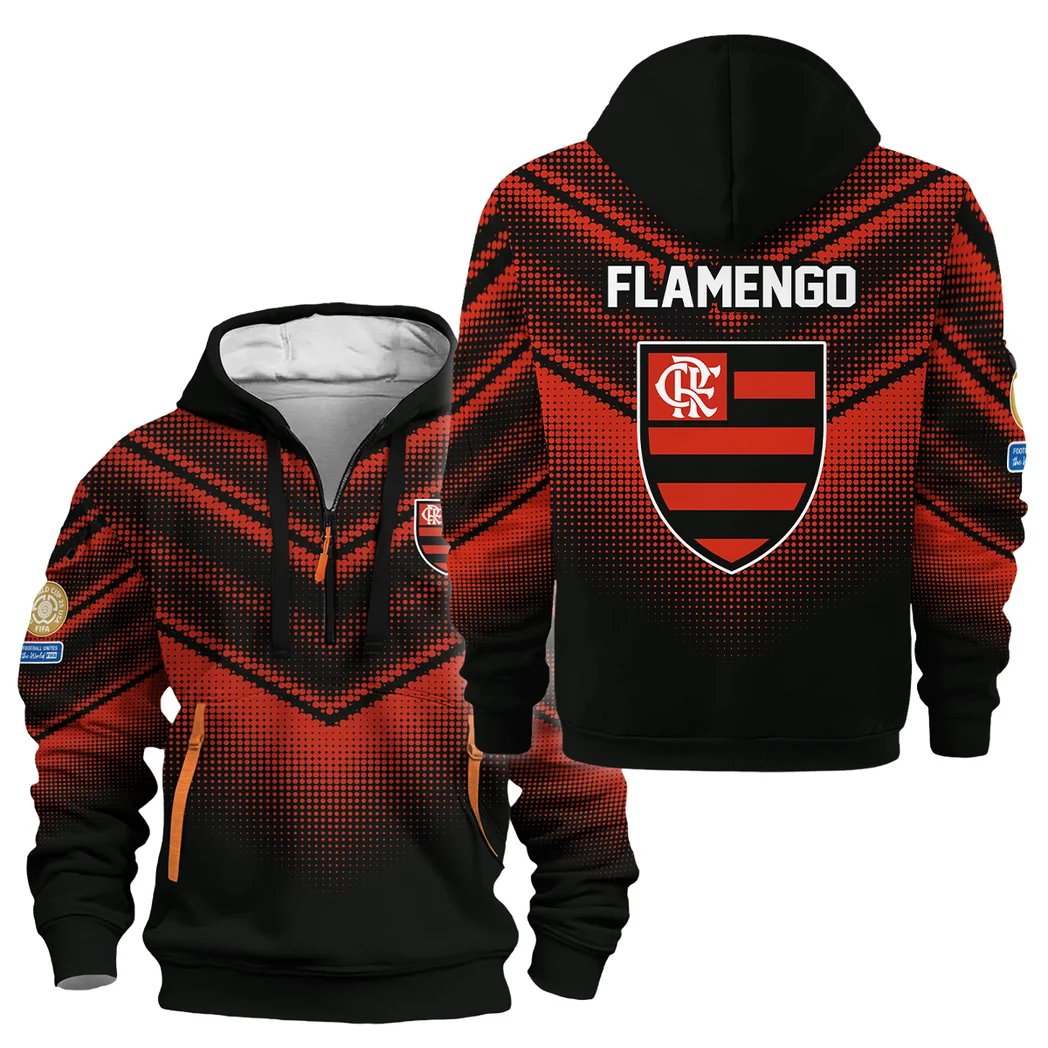 Sport Hoodie Half Zipper Club WC 2025 For Fan Sport HVN1065FL061625HODZ