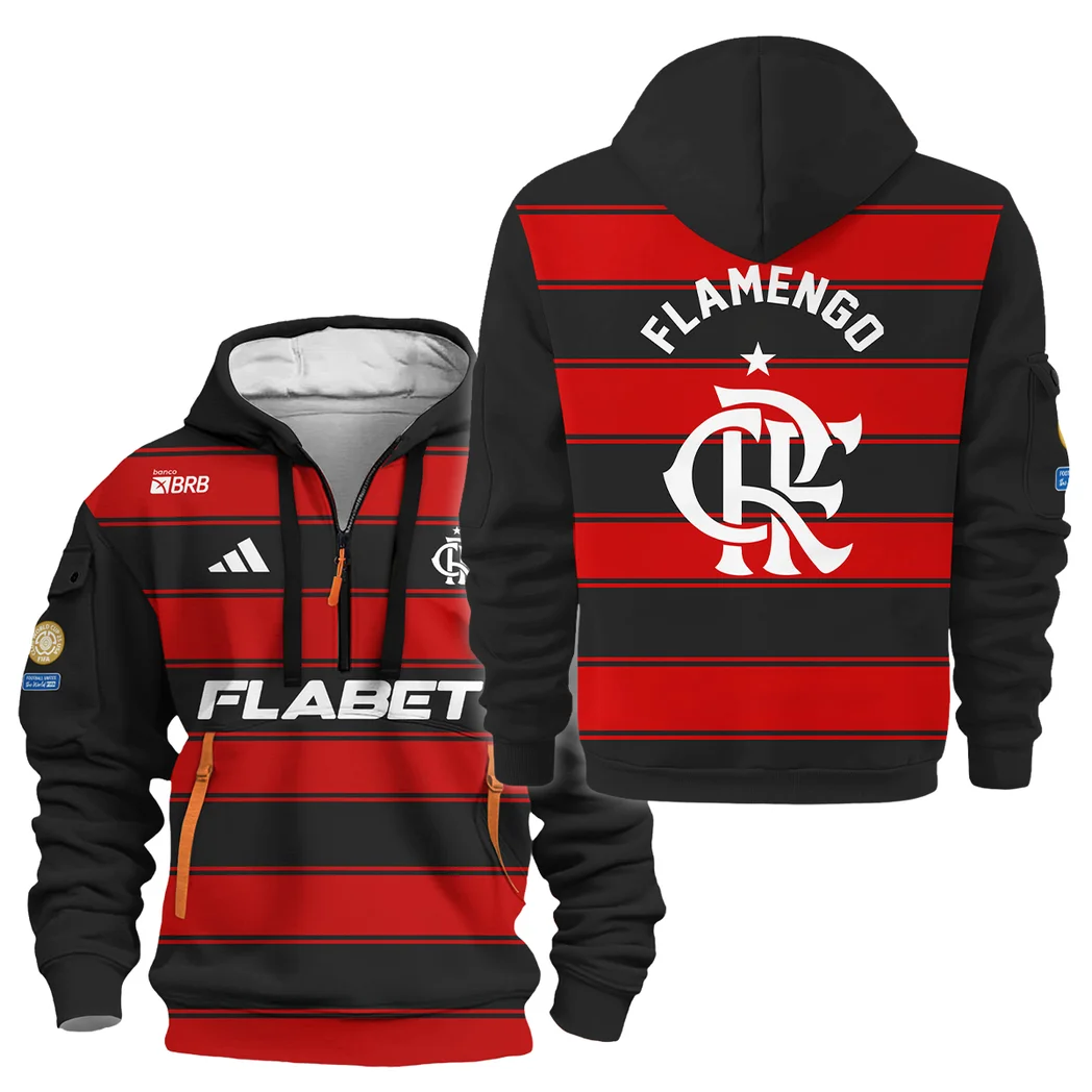 Sport Hoodie Half Zipper Club World Cup 2025 For Fan Sport HVN1099FL070125HODZ