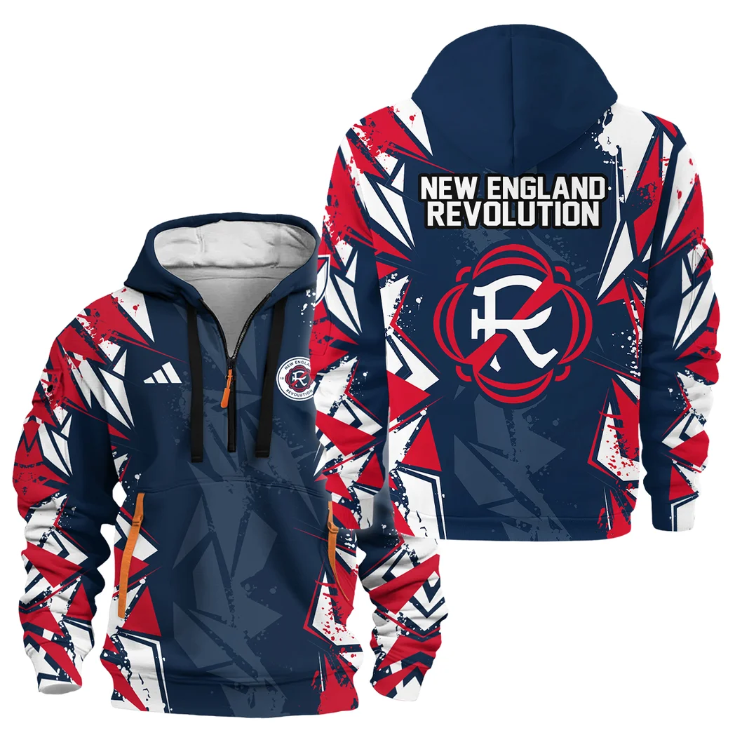 Sport Hoodie Half Zipper MLS 2025 For Fans Sport HVN1068NER061725HODZ