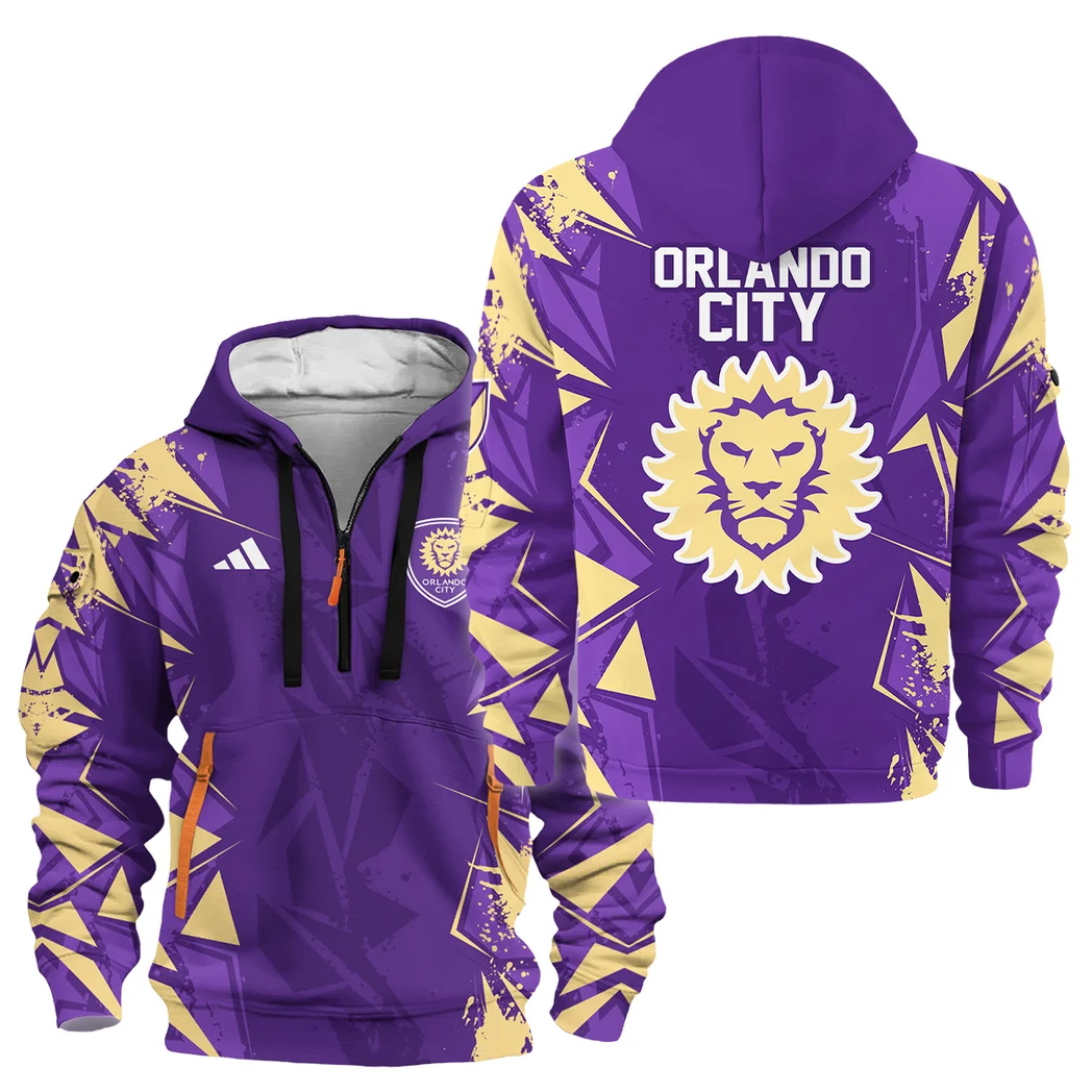 Sport Hoodie Half Zipper MLS 2025 For Fans Sport HVN1068OC061725HODZ