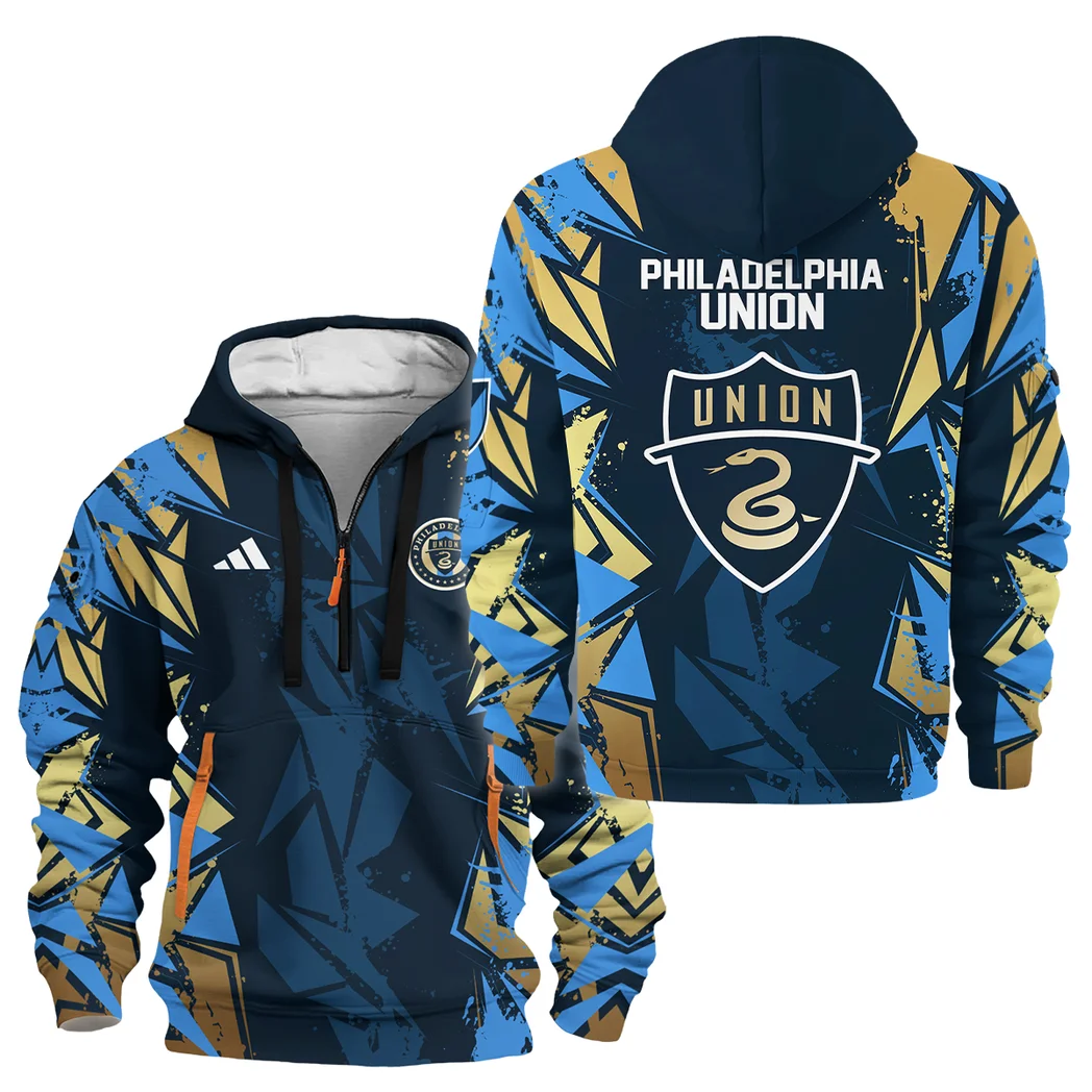 Sport Hoodie Half Zipper MLS 2025 For Fans Sport HVN1068PU061725HODZ
