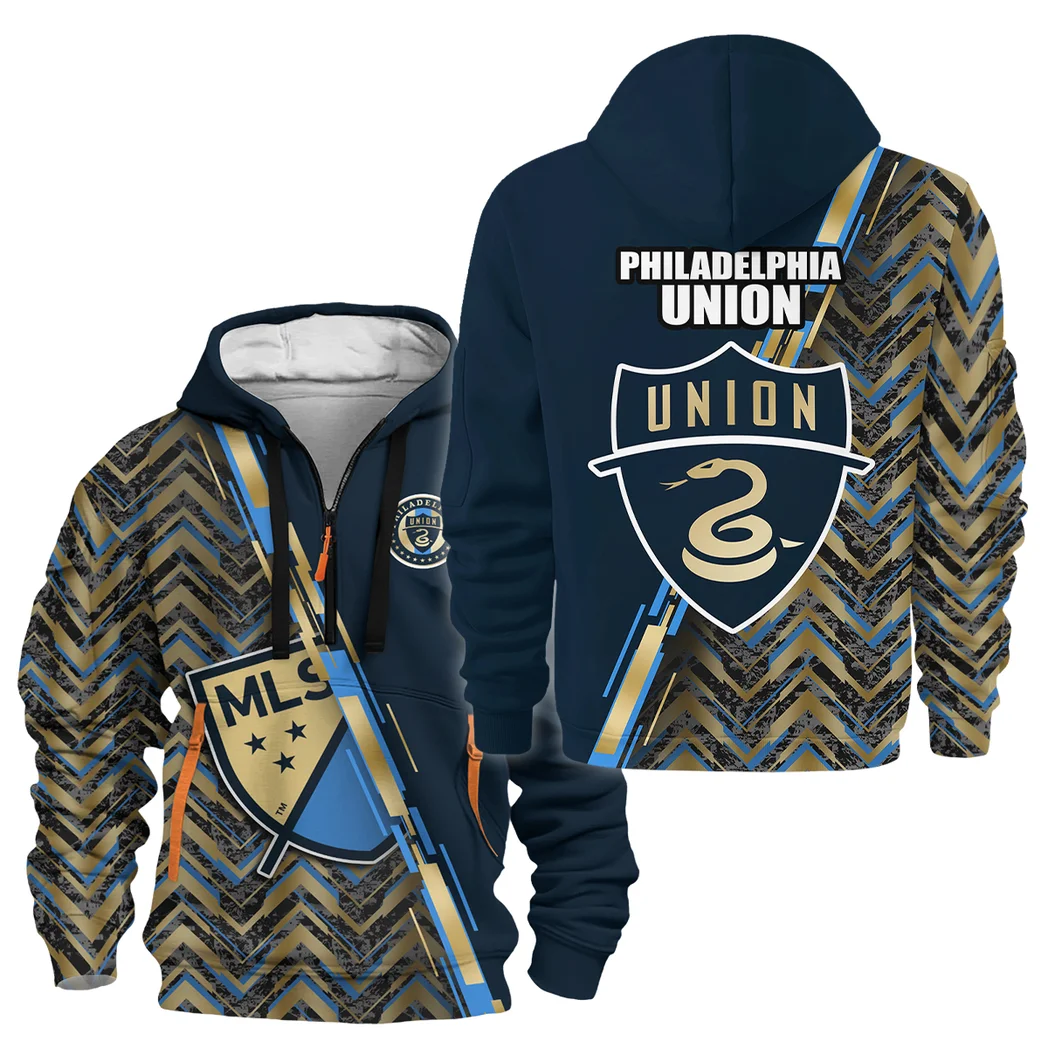 Sport Hoodie Half Zipper MLS 2025 For Fans Sport HVN1081PU062125HODZ