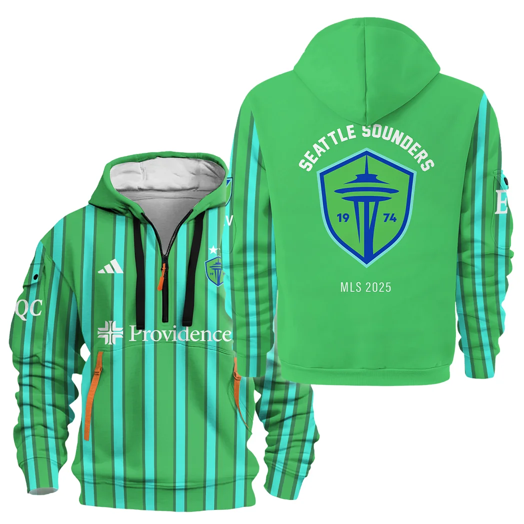 Sport Hoodie Half Zipper MLS 2025 For Fans Sport HVN1096SS062825HODZ