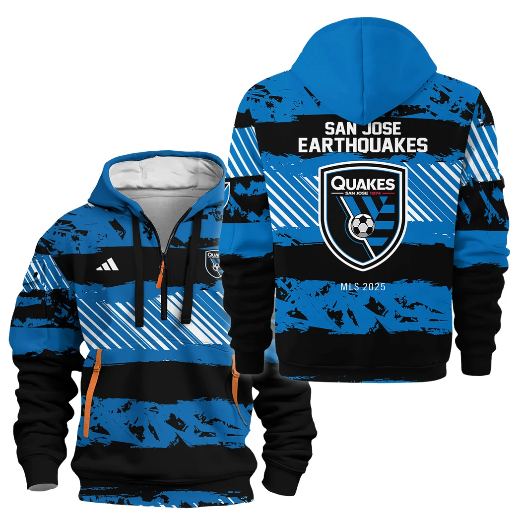 Sport Hoodie Half Zipper MLS 2025 For Fans Sport HVN1097SJE062825HODZ
