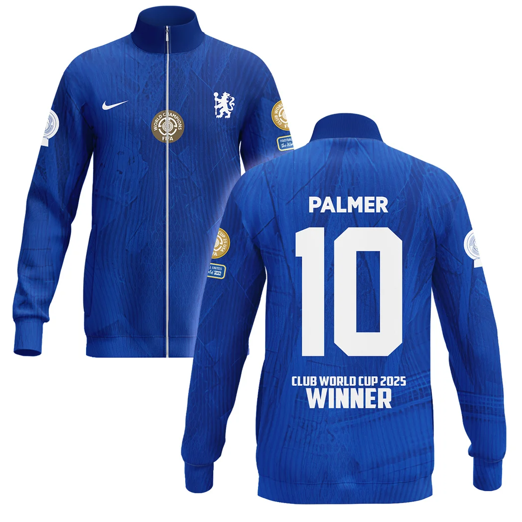 Sport Stand Collar Jacket  Club World Cup 2025 Champions For Fan Football HVN1129CP071425SCJ
