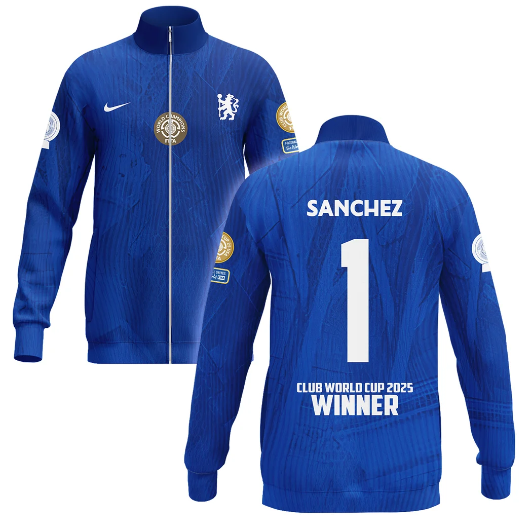 Sport Stand Collar Jacket  Club World Cup 2025 Champions For Fan Football HVN1129RS071425SCJ