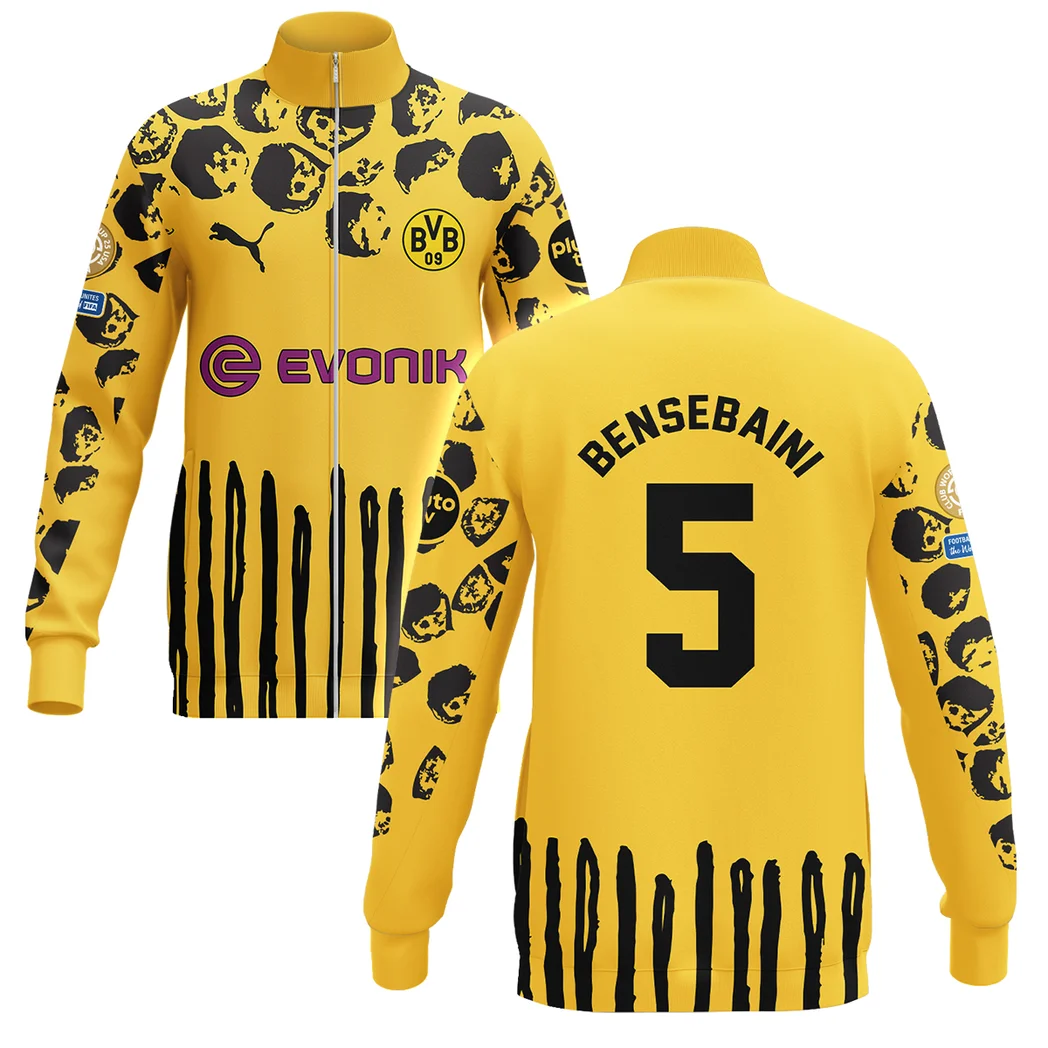 Sport Stand Collar Jacket  For Fan Football HVN1101RB070125SCJ