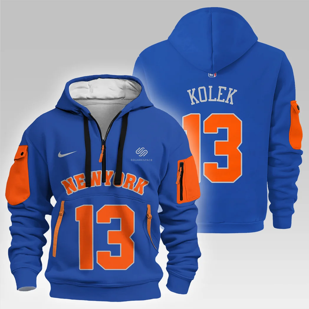 Tyler Kolek Basketball Hoodie Half Zipper NBA 2025 For Fan Tyler Kolek HVN1026NKTK052825HODZ